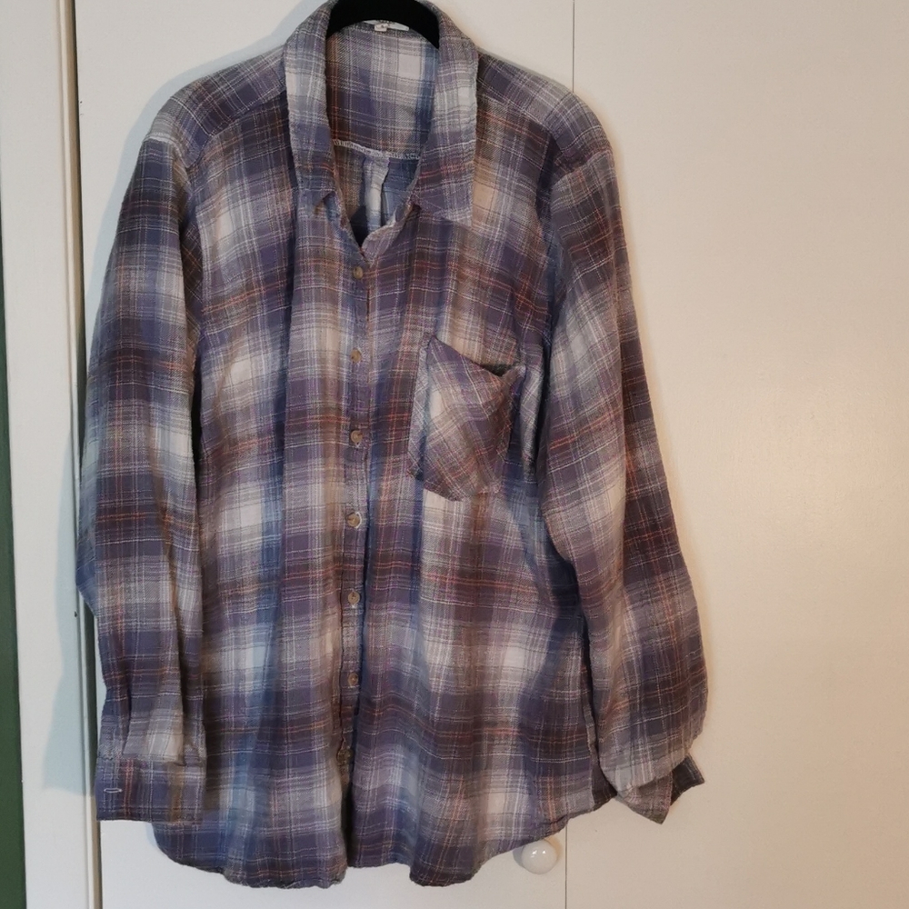 Maurices Flannel Too, size 24/26